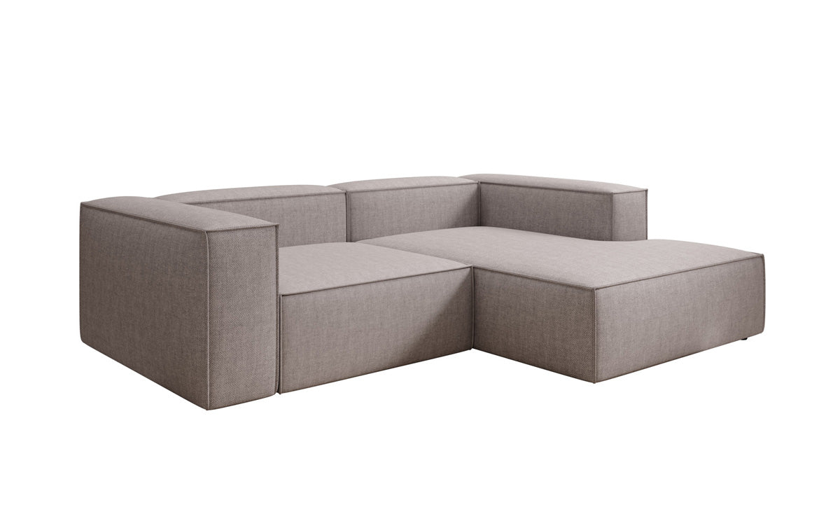 Designer hoekbank Lesley Mini in linnenlook