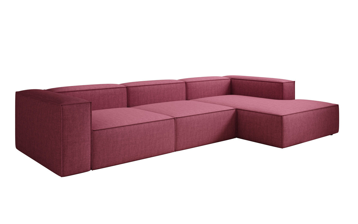 Design hoekbank Lesley in linnen-look