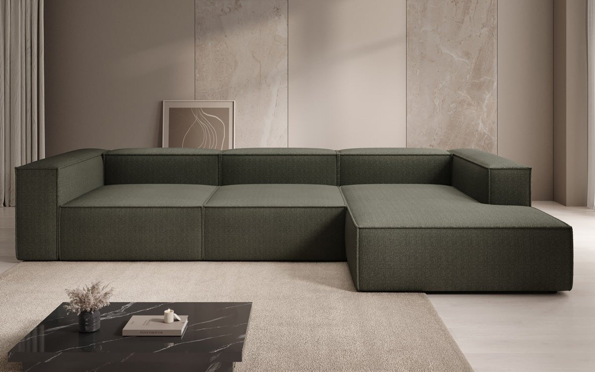 Designer Sofa Lesley L in Bouclé