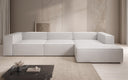Designer hoekbank Lesley in echt leer