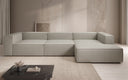 Designer hoekbank Lesley in echt leer