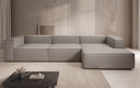 Designer hoekbank Lesley in echt leer