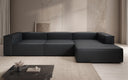 Designer hoekbank Lesley in echt leer