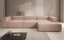 Designer hoekbank Lesley in echt leer