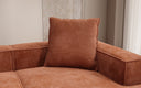 Decoratief Kussen Lesley 60x60 in Ribstof
