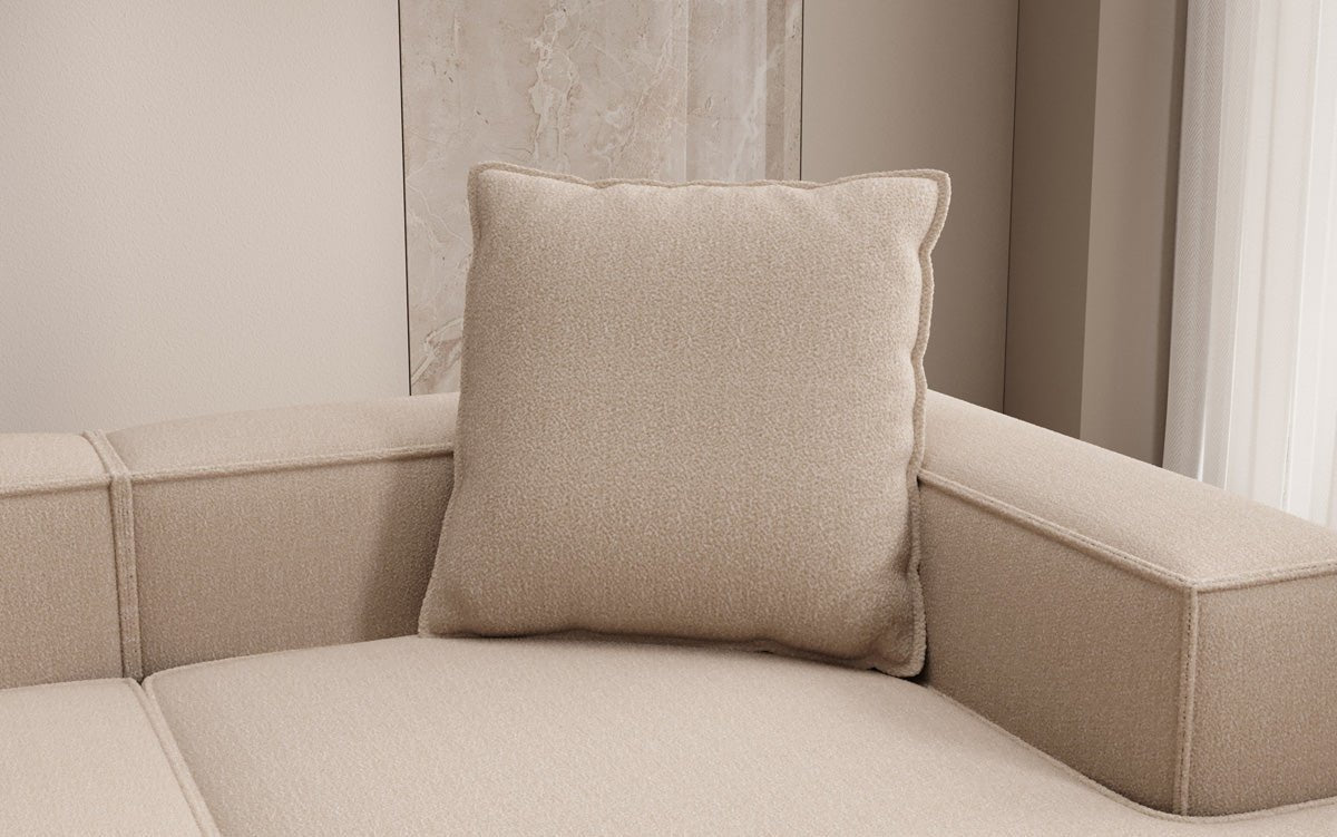 Decoratief Kussen Lesley 60x60 in Bouclé