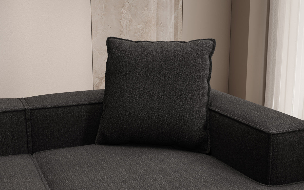 Decoratief Kussen Lesley 60x60 in Bouclé