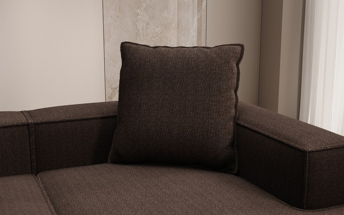 Decoratief Kussen Lesley 60x60 in Bouclé