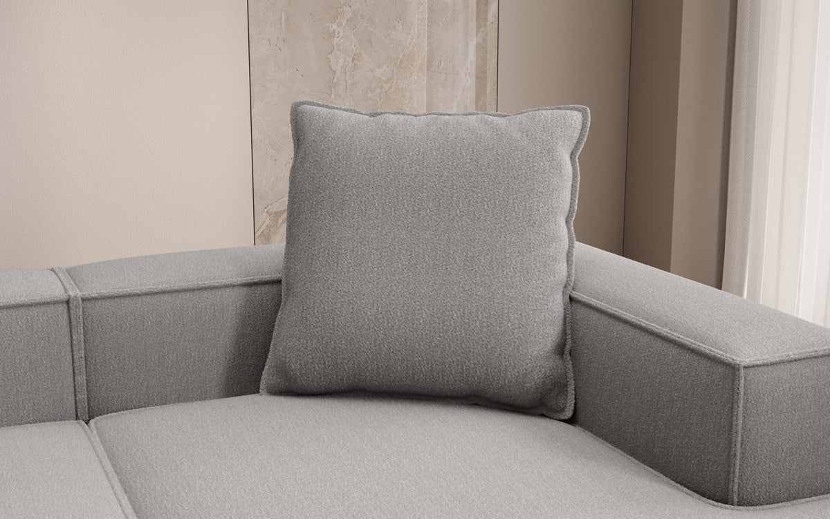Decoratief Kussen Lesley 60x60 in Bouclé