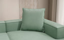 Decoratief Kussen Lesley 60x60 van echt leer