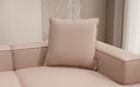 Decoratief Kussen Lesley 60x60 van echt leer