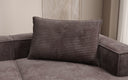 Decoratief Kussen Lesley 45x80 in Ribstof