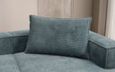 Decoratief Kussen Lesley 45x80 in Ribstof