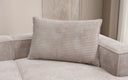 Decoratief Kussen Lesley 45x80 in Ribstof