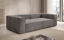 Designer Sofa Lesley 3-zits in Ribstof