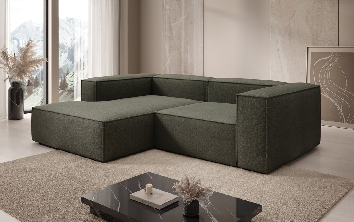 Designer Sofa Lesley L Mini in Bouclé