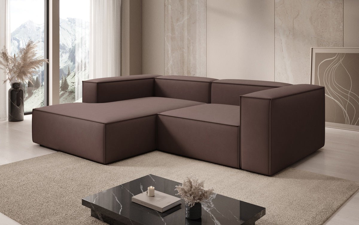 Designer Sofa Lesley L Mini in Stof