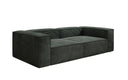 Designer Sofa Lesley 3-zits in Ribstof