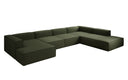 Designer Sofa Lesley U XXL in Stof