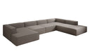 Designer Sofa Lesley U XXL in Stof