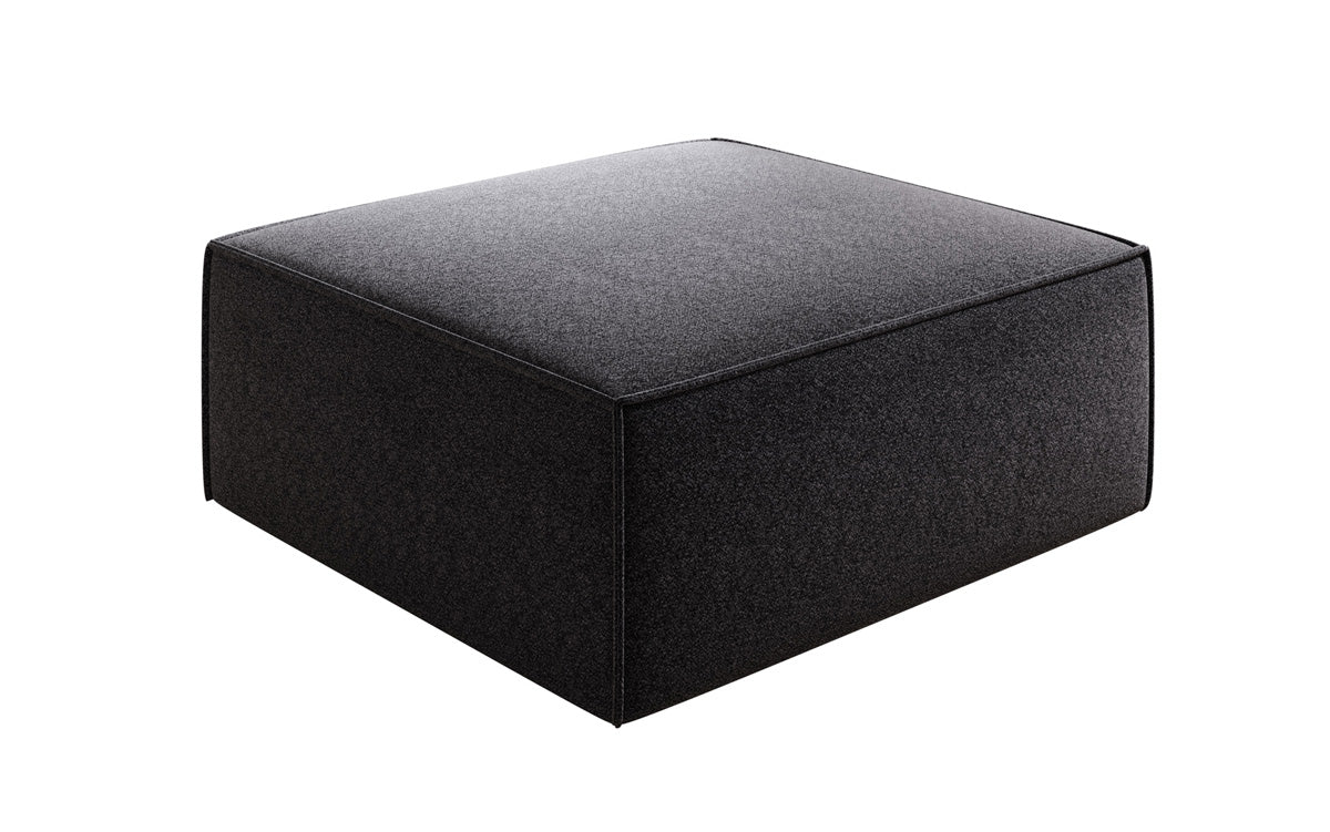 Bijzetpoef Lesley in structuurstof