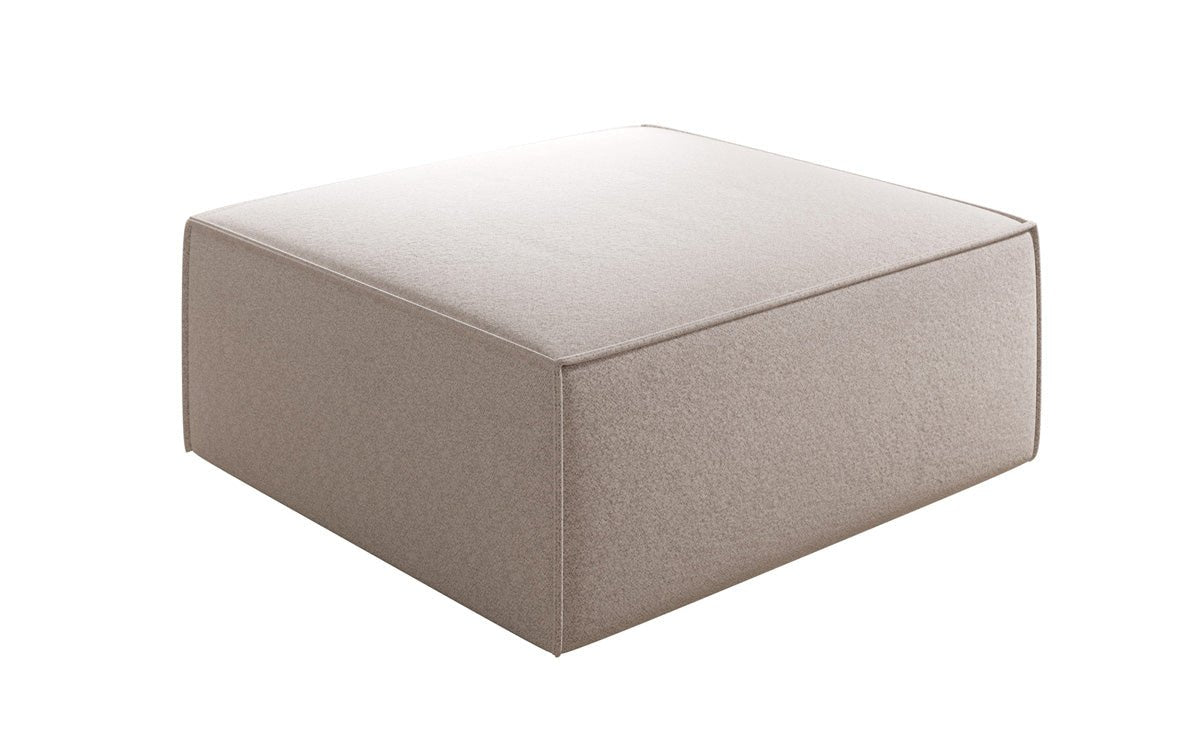 Bijzetpoef Lesley in structuurstof