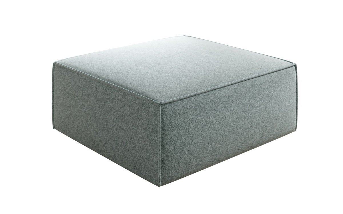 Bijzetpoef Lesley in structuurstof