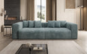 Designbank Tully 3-zits in Ribstof