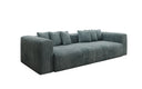 Designbank Tully 3-zits in Ribstof