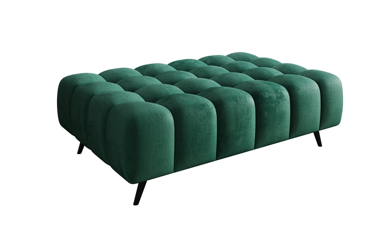 Beistellhocker Amora in Fluweel