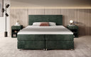 Boxspringbed Athene in Ribstof