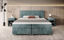Boxspringbed Athene in Ribstof