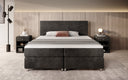 Boxspringbed Athene in Ribstof