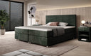 Boxspringbed Athene in Ribstof