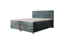 Boxspringbed Athene in Ribstof