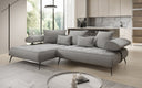 Designer-hoekbank Sydney II Bouclé met elektrische slaapfunctie