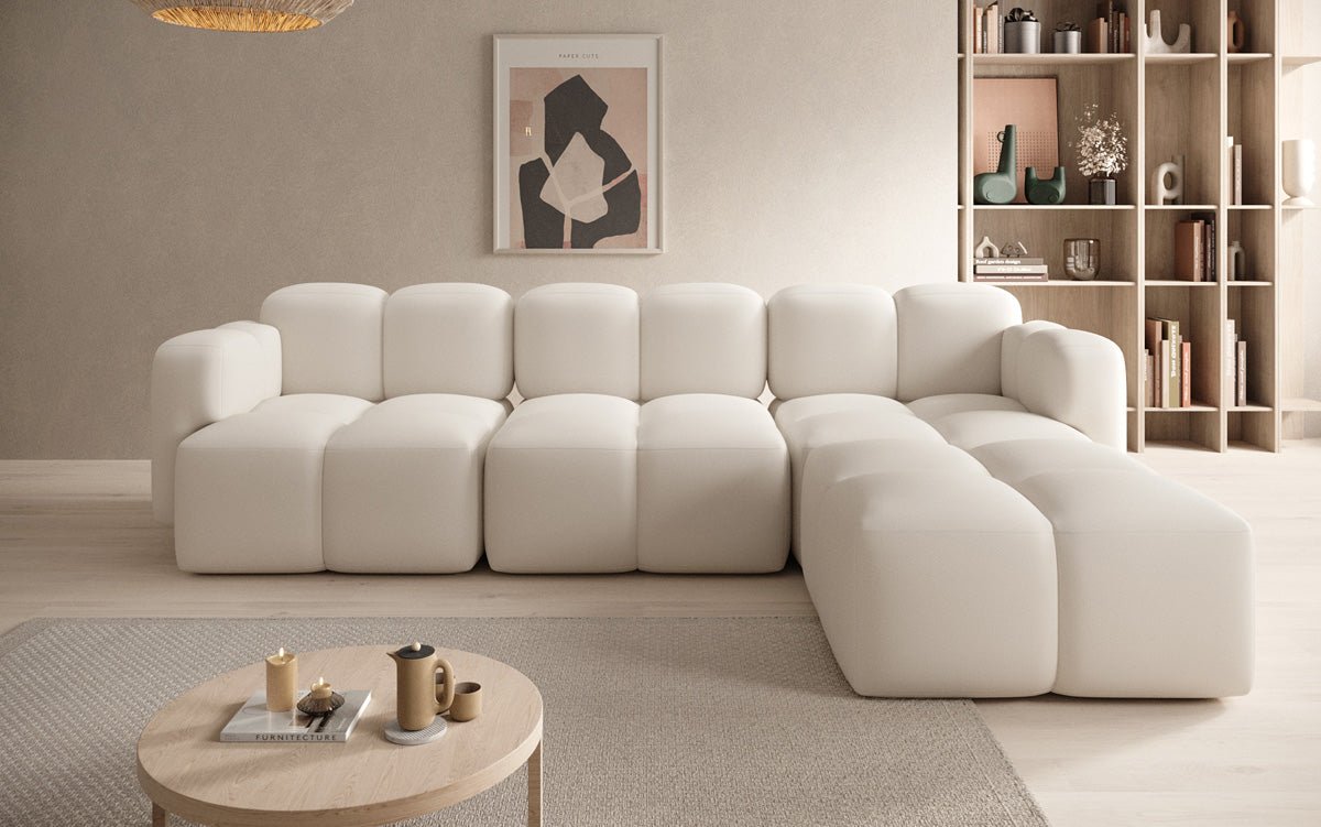 Designer L Sofa Celly in Stof