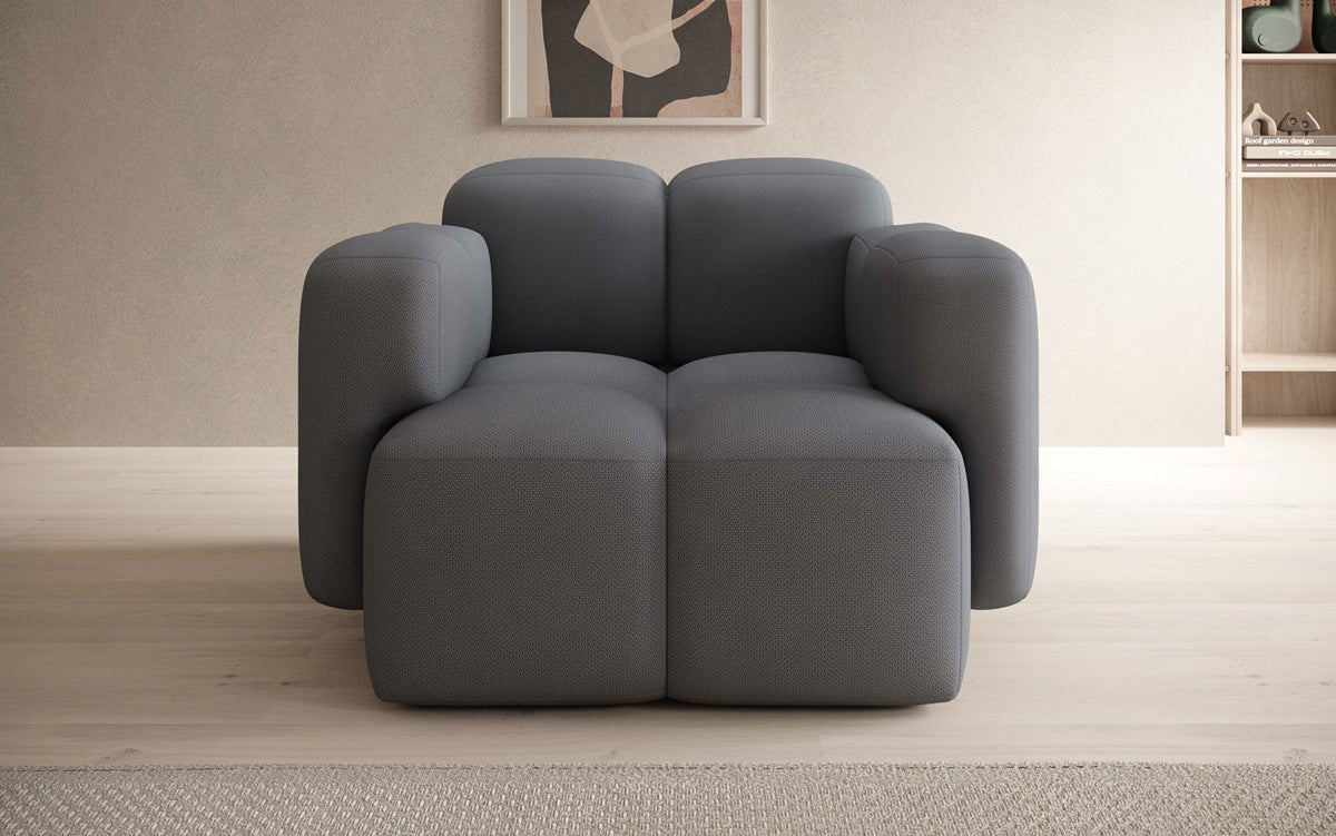 Designer Sofa-Sessel Celly in Stof