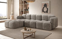 Designer hoekbank Celly in Fluweel