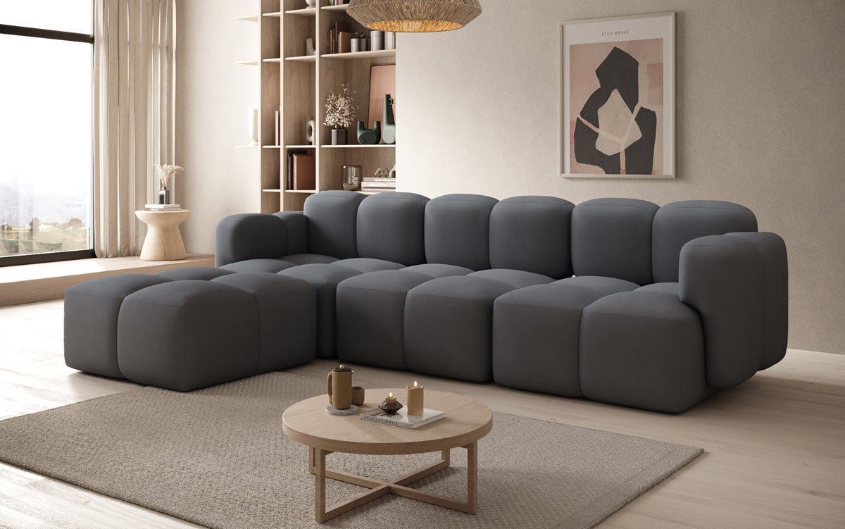 Designer L Sofa Celly in Stof
