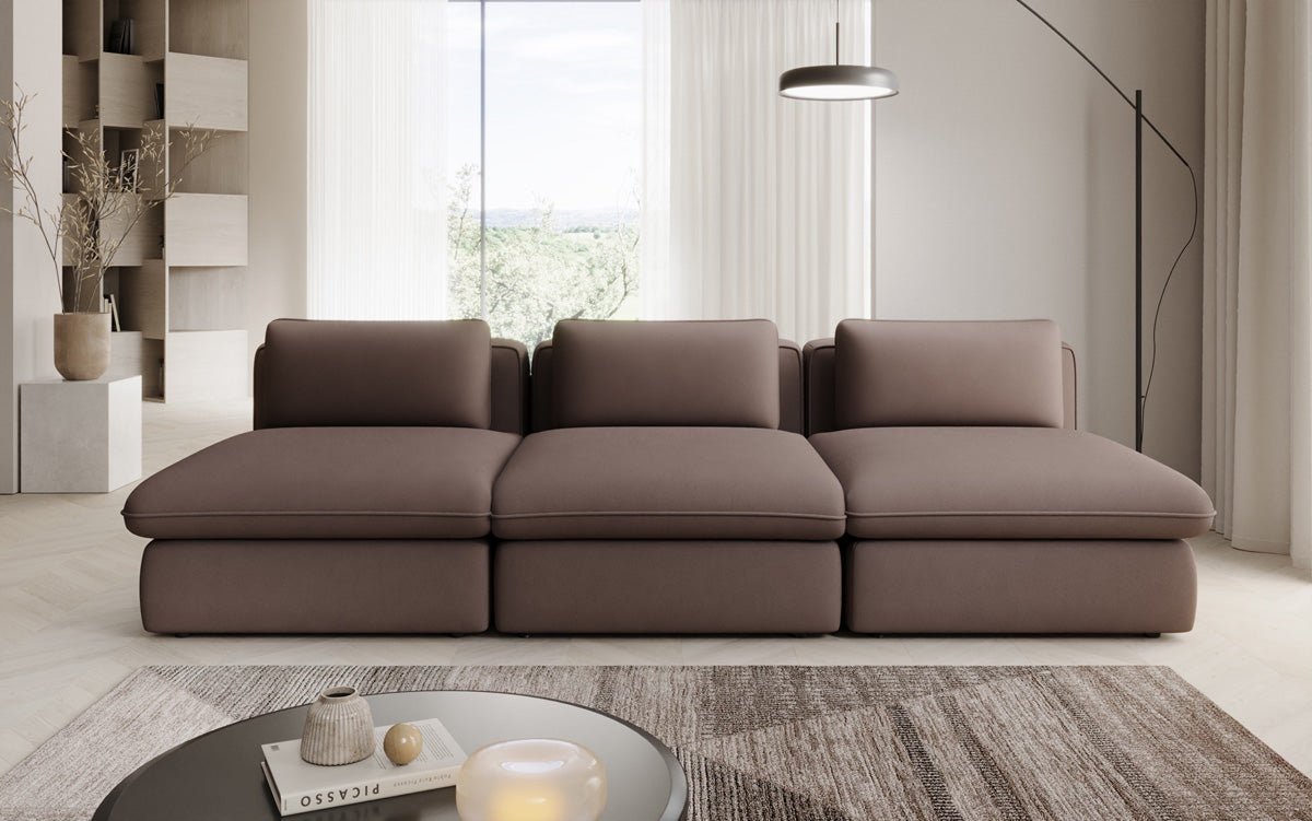 Designbank Cuddle 3-zits in Stof