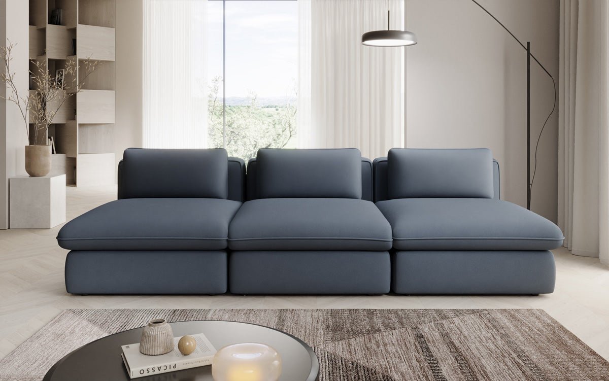 Designbank Cuddle 3-zits in Stof