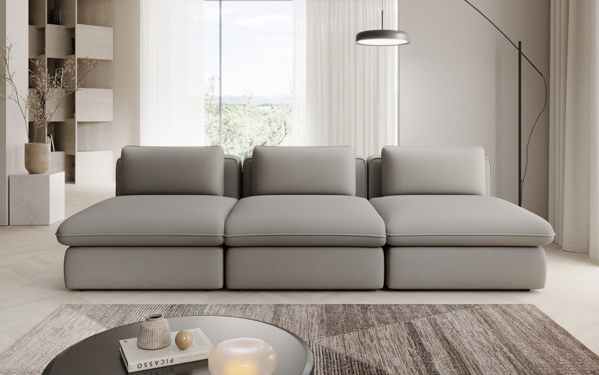 Designbank Cuddle 3-zits in Stof