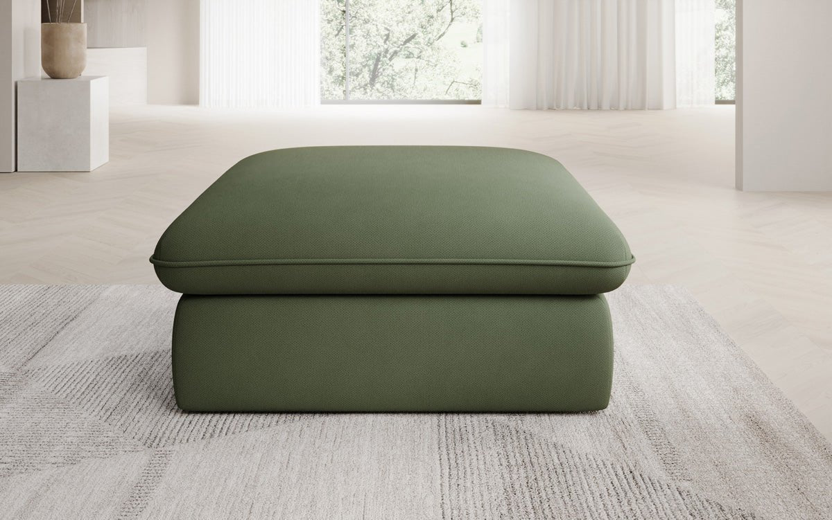 Bijzetkruk Cuddle in Stof 90x90cm