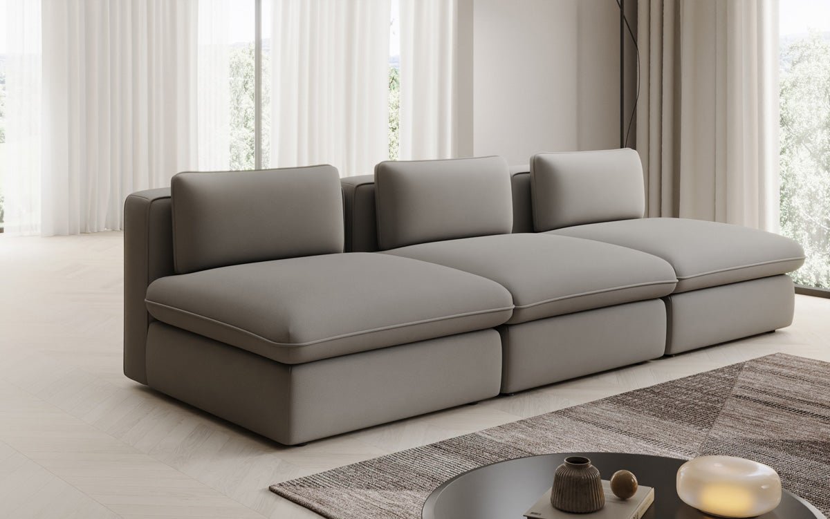 Designbank Cuddle 3-zits in Stof