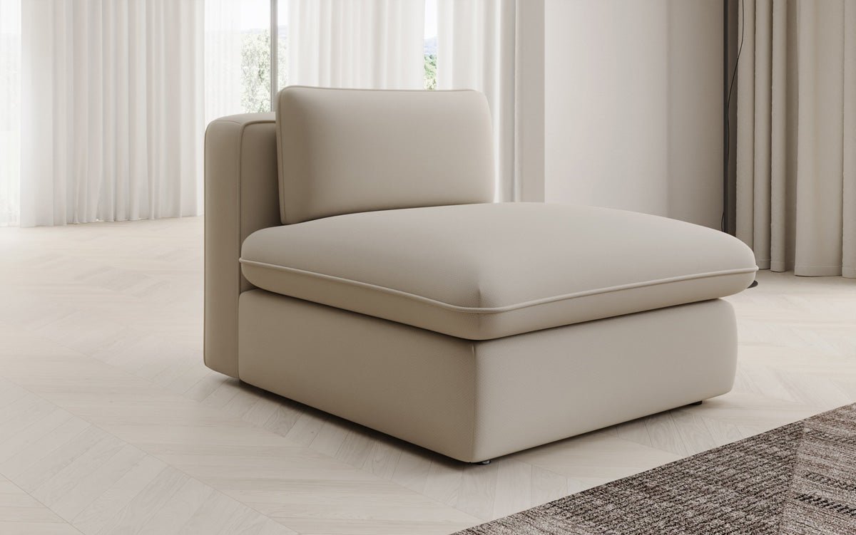 Designer Sofa-fauteuil Cuddle in Stof