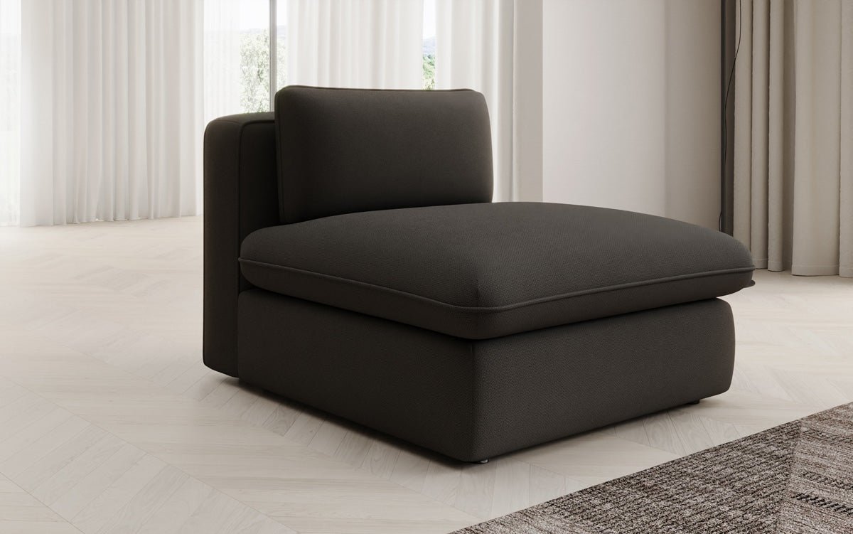 Designer Sofa-fauteuil Cuddle in Stof