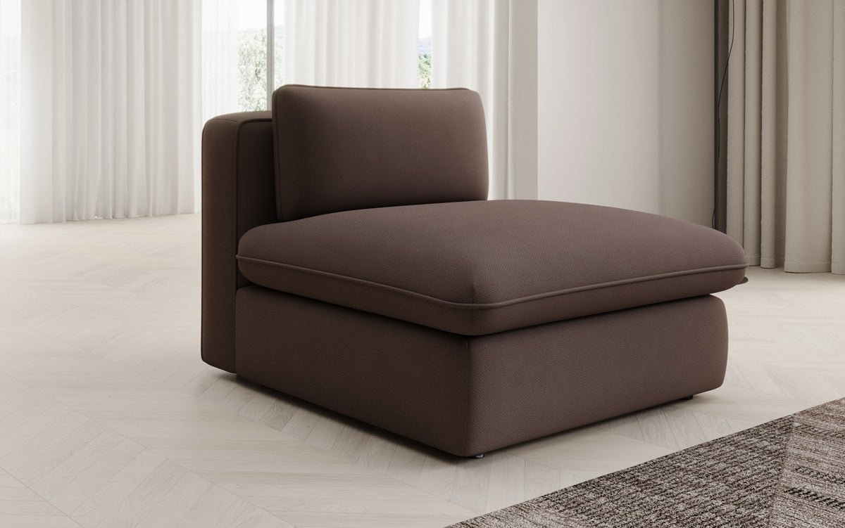 Designer Sofa-fauteuil Cuddle in Stof