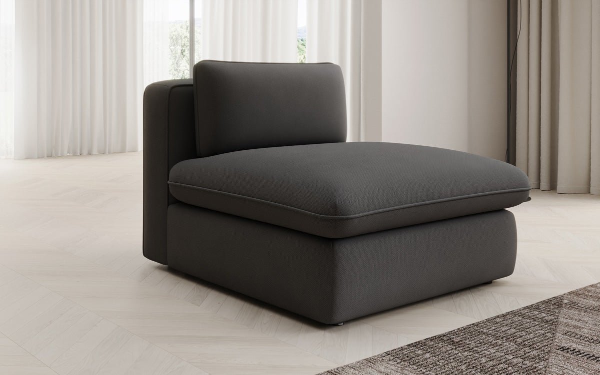Designer Sofa-fauteuil Cuddle in Stof