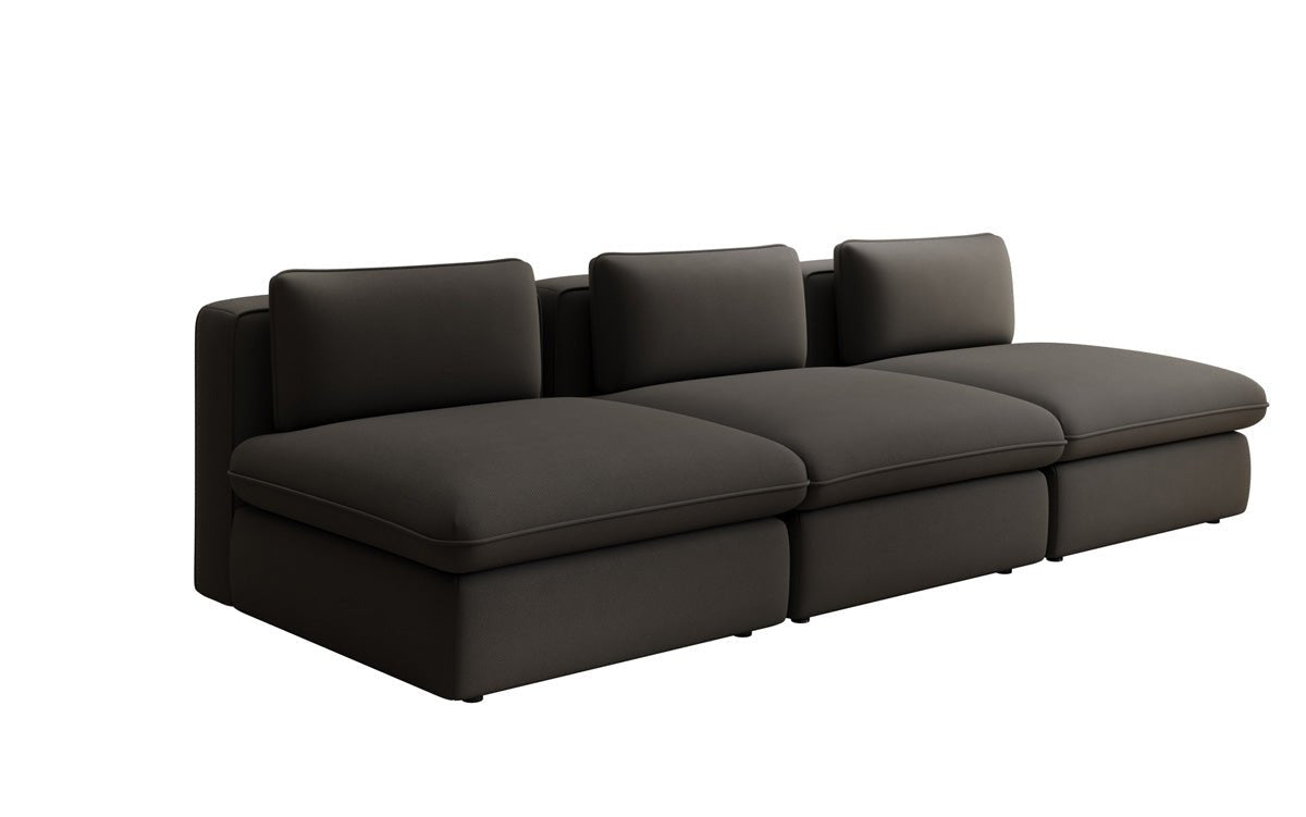 Designbank Cuddle 3-zits in Stof